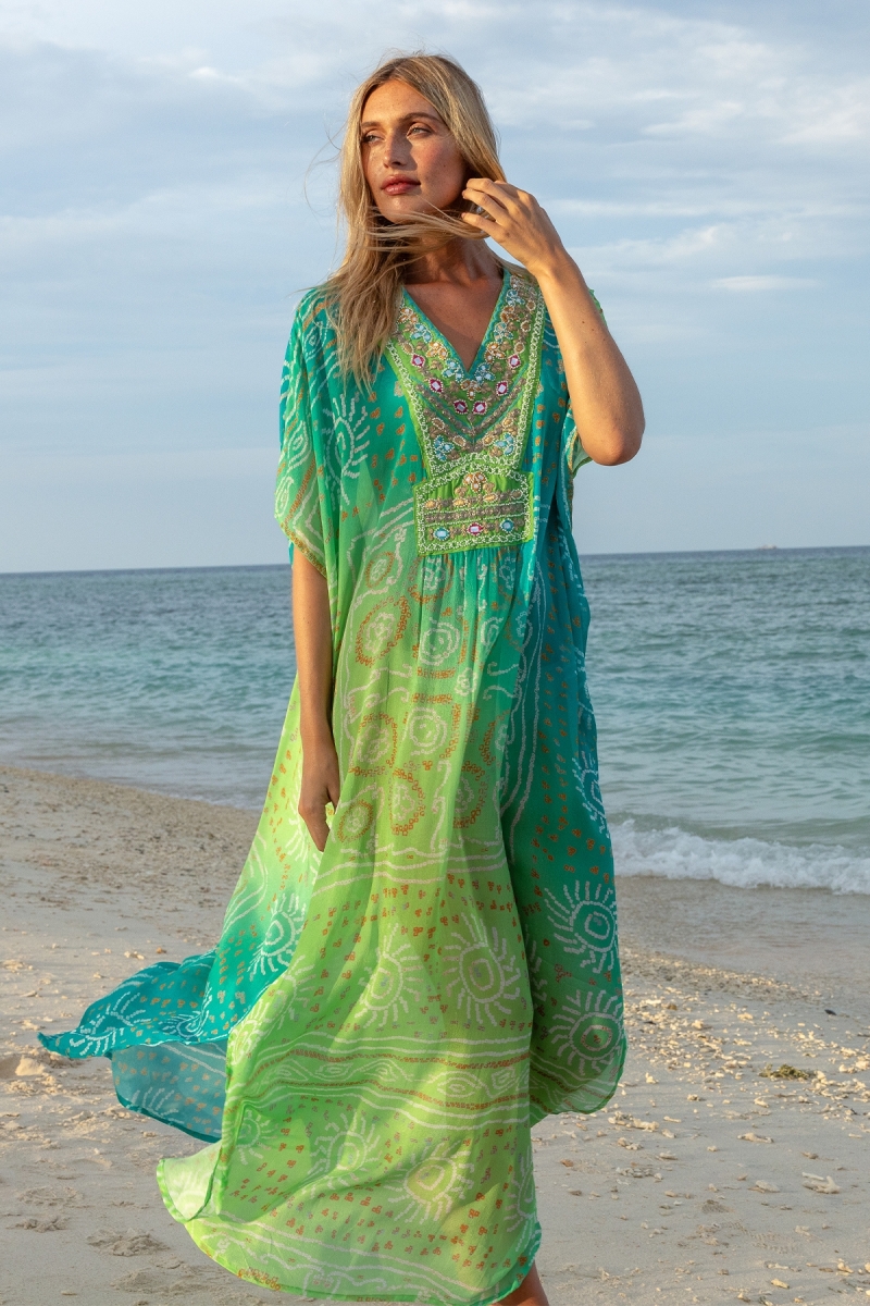 Long Dress Talya - 100% Rayon - Miss June Paris - 6