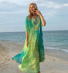 Long Dress Talya - 100% Rayon - Miss June Paris - 6
