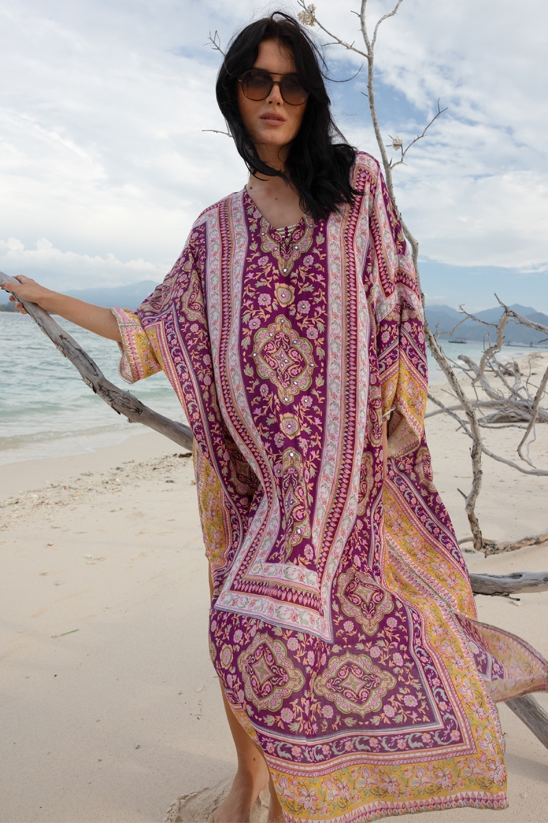 Vestido Longo Tia - 100% Modal - Miss June Paris - 2