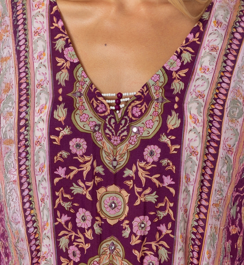 Vestido Longo Tia - 100% Modal - Miss June Paris - 5