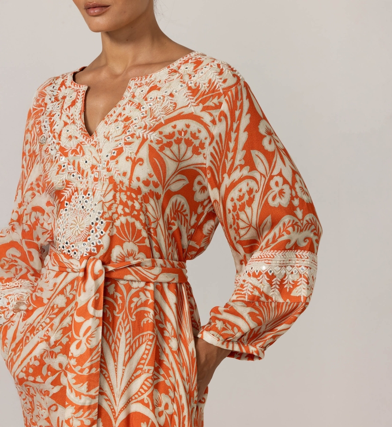 Vestido Largo Mareva - 100% Modal - Miss June Paris - 5