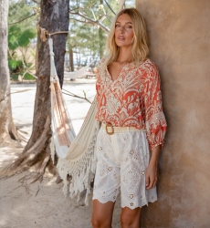 Maeva Blouse -100% Rayon - Miss June Paris - 2