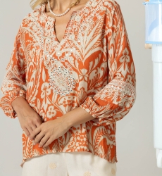 Maeva Blouse -100% Rayon - Miss June Paris - 5