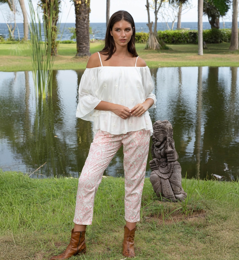 Blouse Formentara - 100% Viscose - Miss June Paris - 2