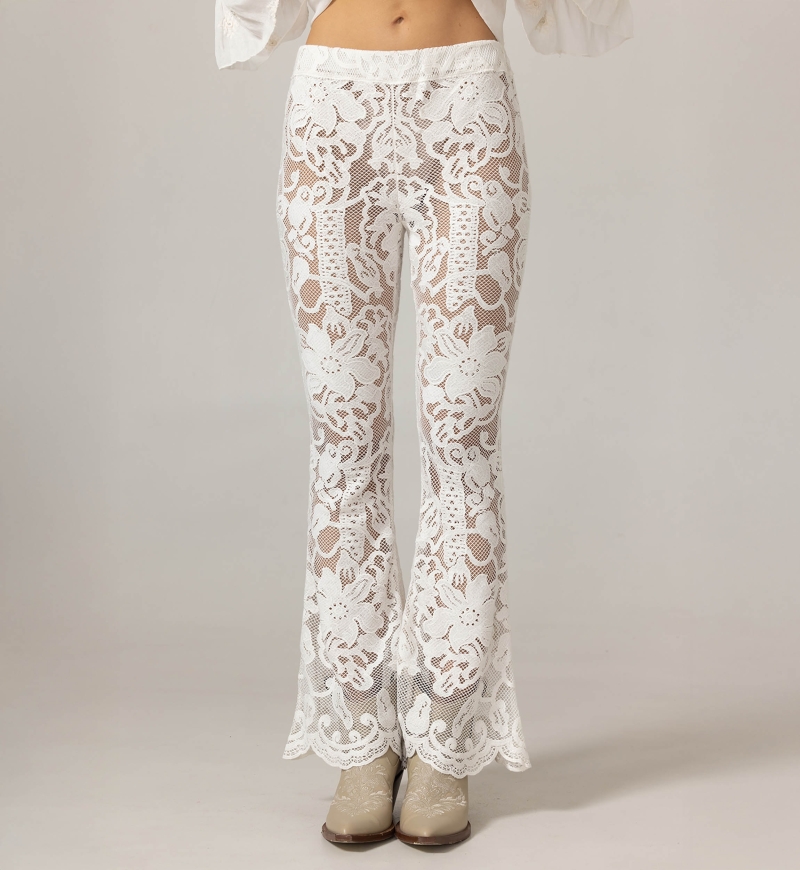 Pantalones Darling - Encaje 100% Viscosa - Miss June Paris - 5