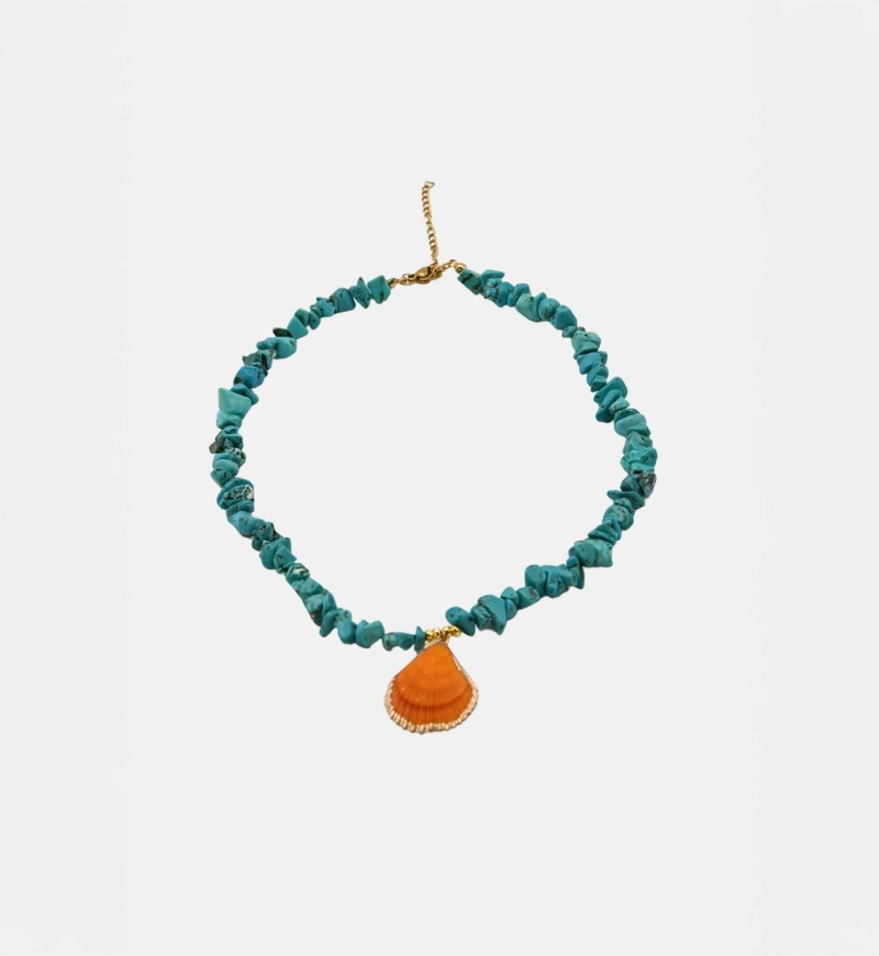 bohemian fantasy shell necklace - Miss June