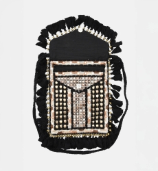 Bolsa de algodão fantasia boêmia TASSELS - Miss June Paris - 6