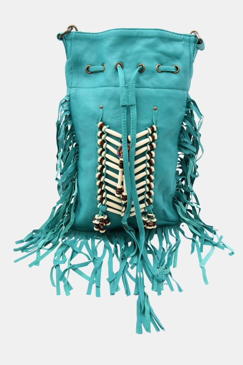 bolsa de couro boheme TAINA - Miss June