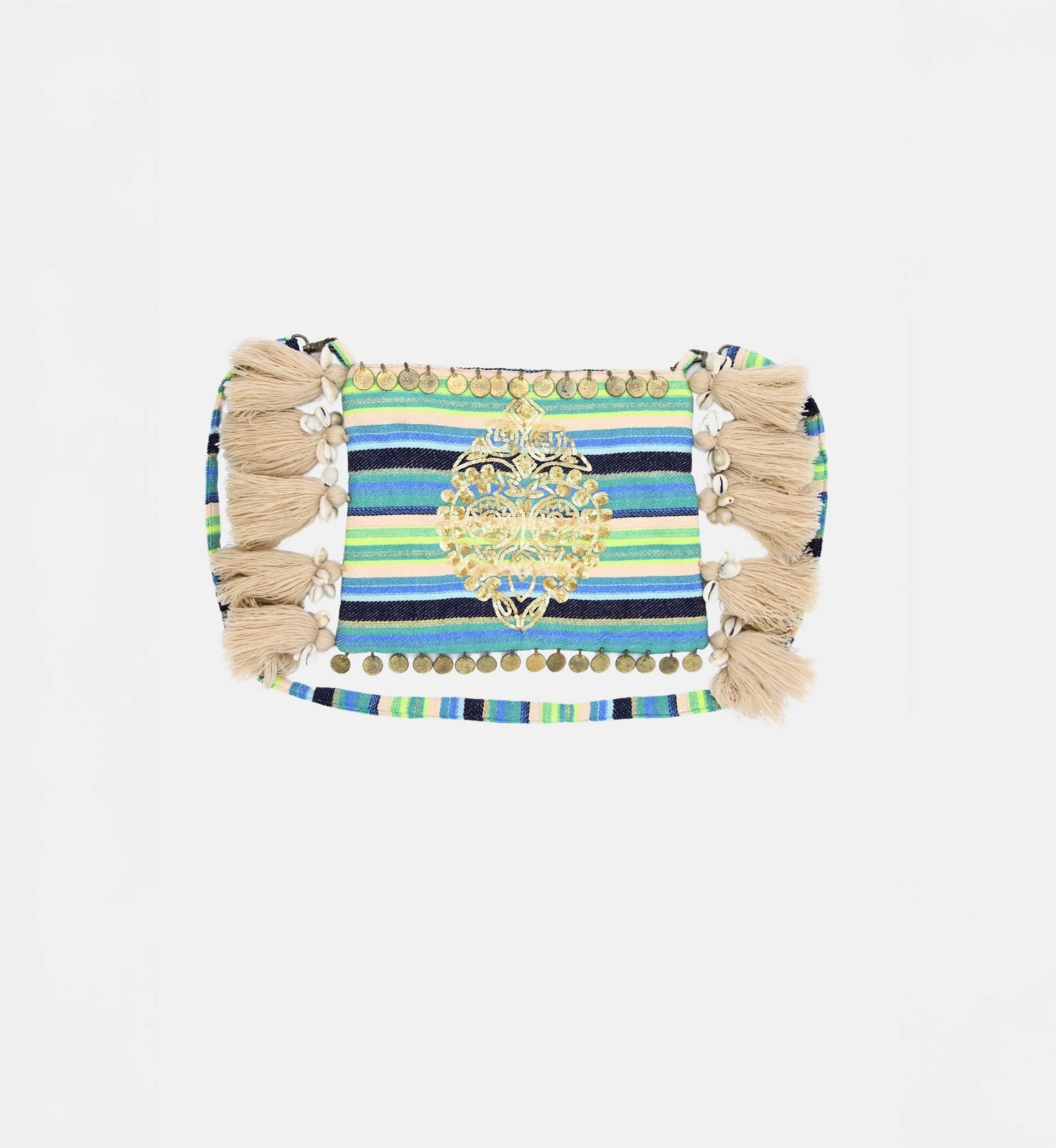 bohemian fancy cotton bag CASABLANCA - Miss June Paris - 1