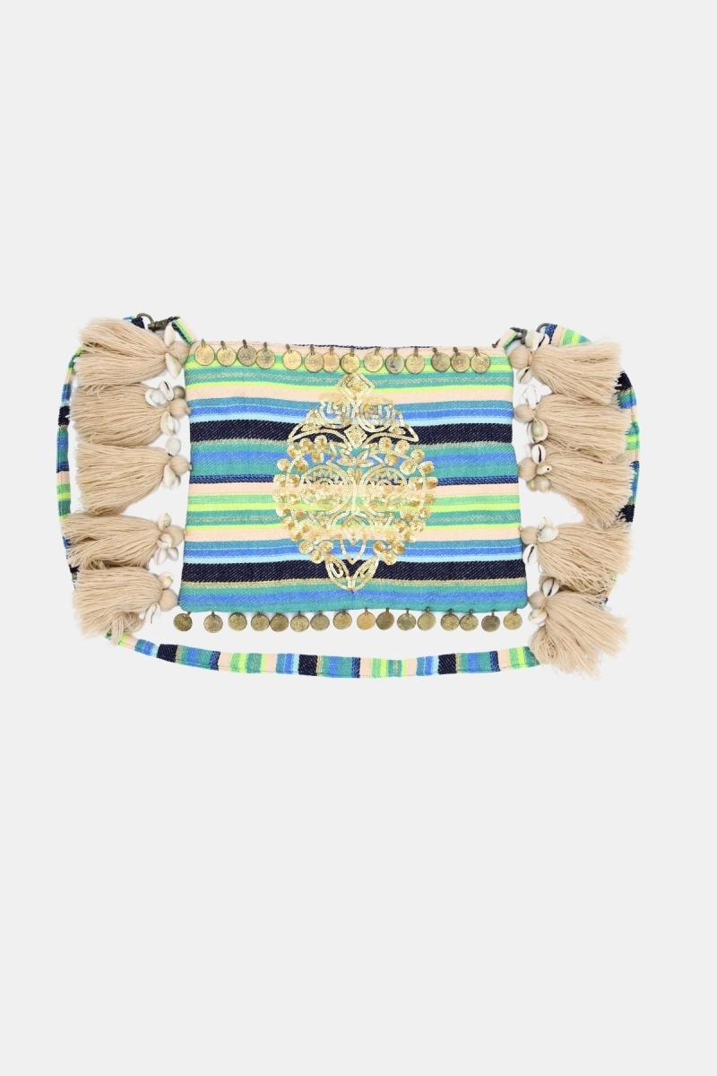 bolso de algodón boheme fantasía CASABLANCA - Miss June Paris - 1