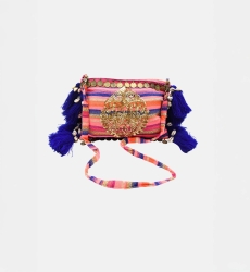 bohemian fancy cotton bag CASABLANCA - Miss June Paris - 5