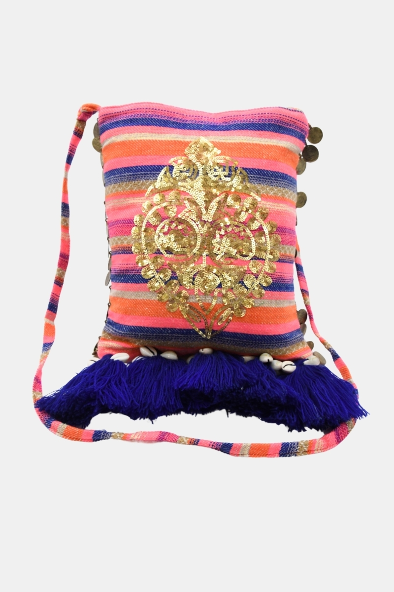 Bolsa Seychelles Fuschia - boho - Miss June Paris - 2