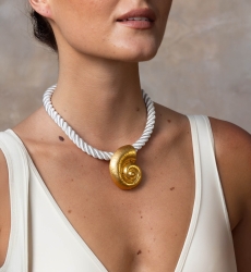 bohemian fantasy shell necklace - Miss June