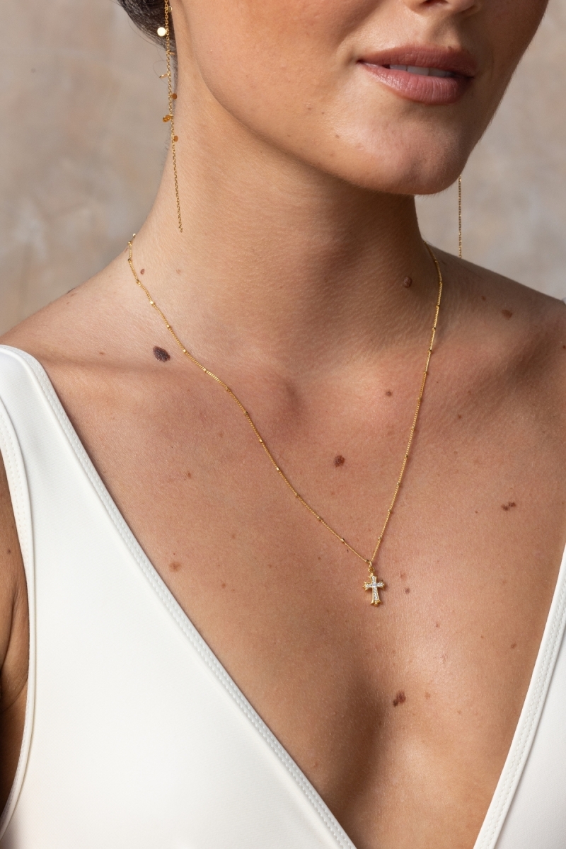 Collar cruz de fantasía - Miss June