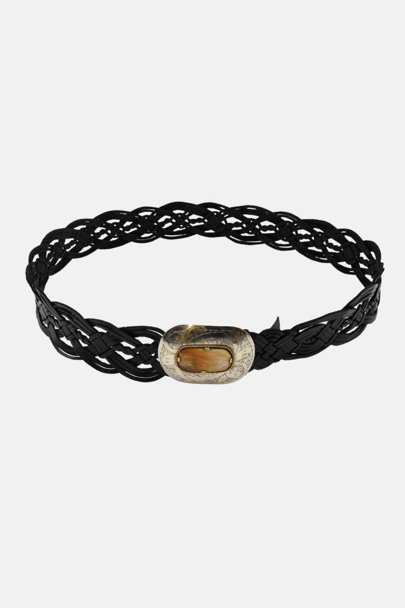 Broadway Leather Belt – Assorted Colors – Boho Chic Style – Miss June Paris – 32