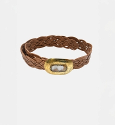 Broadway Leather Belt – Assorted Colors – Boho Chic Style – Miss June Paris – 35
