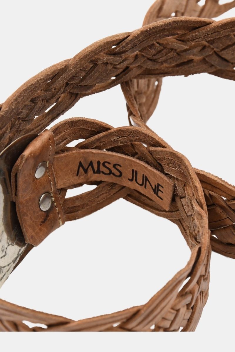 Broadway Leather Belt – Assorted Colors – Boho Chic Style – Miss June Paris – 39