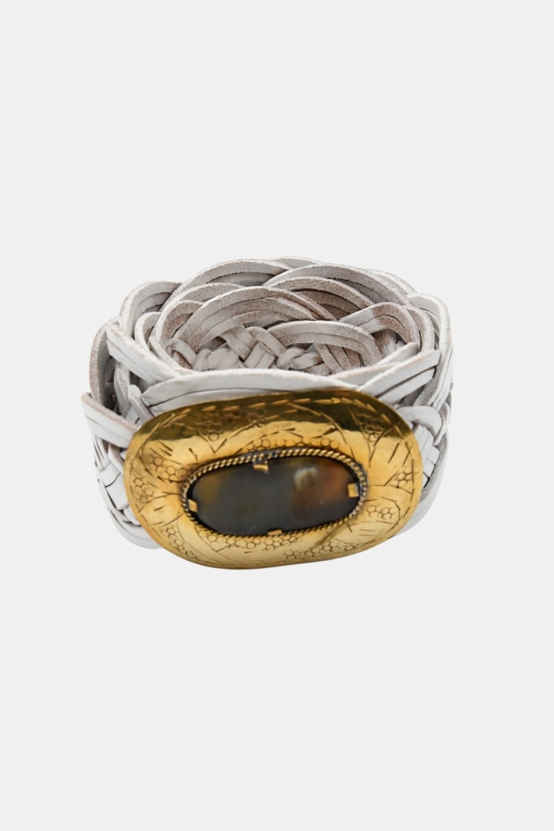 Broadway Leather Belt – Assorted Colors – Boho Chic Style – Miss June Paris – 40
