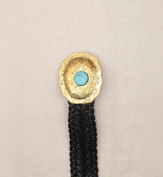 Cinto de Couro Preto com Fivela Dourada Janna – Miss June Paris – 1