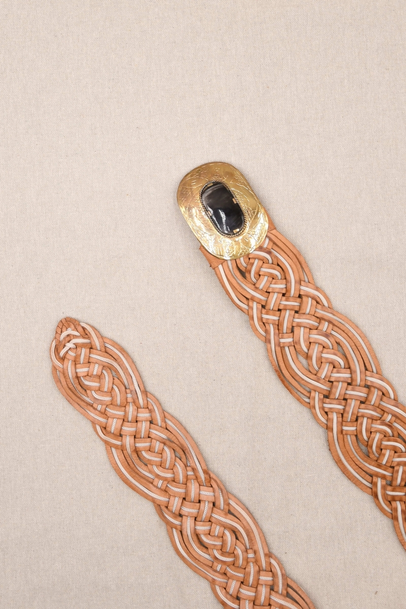 Cinturón de cuero NELLY – Miss June Paris – 1