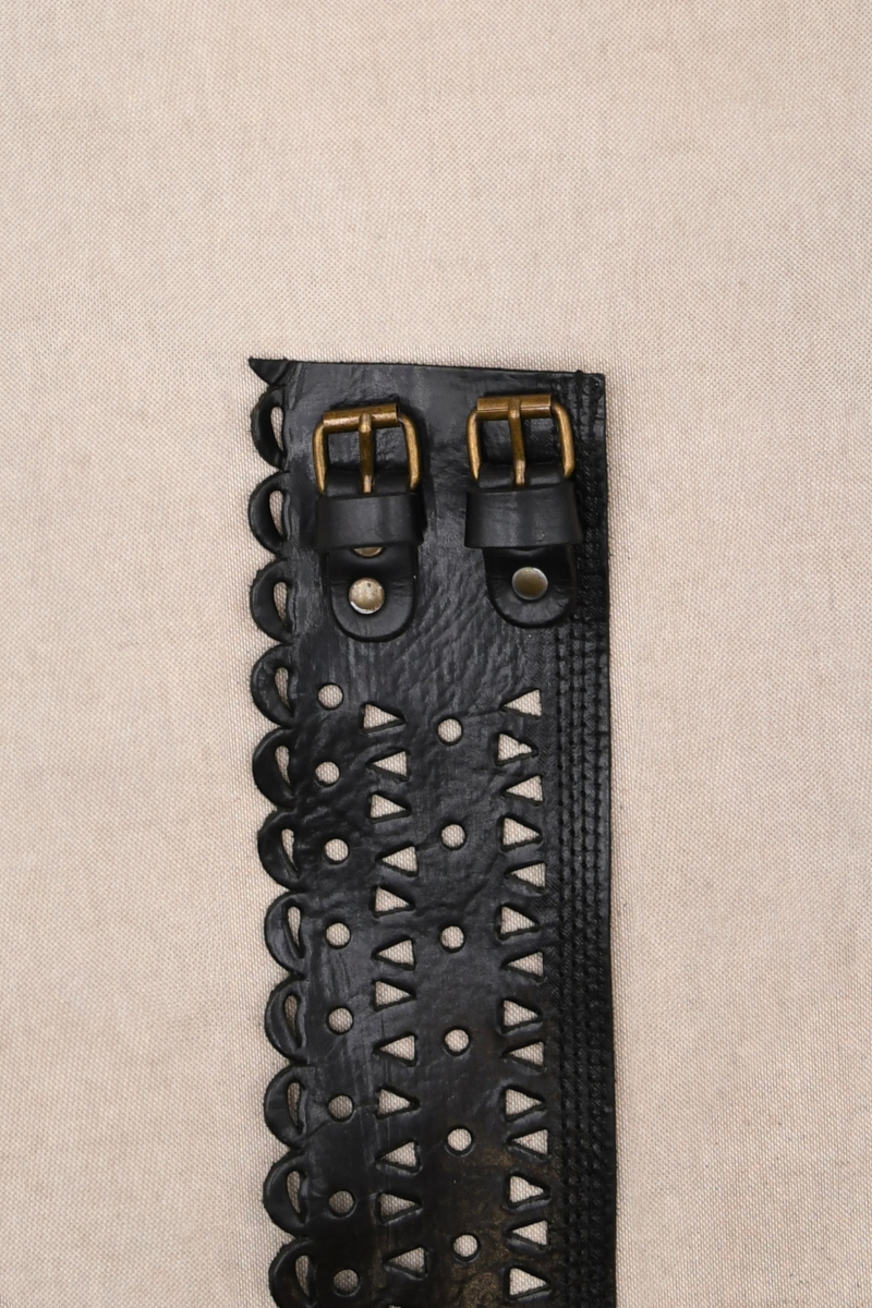 Joan Leather Belt – Black – Miss June Paris – 1