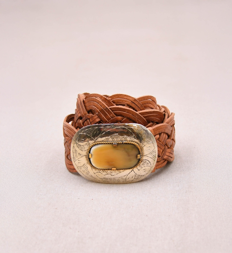 Broadway Leather Belt – Assorted Colors – Boho Chic Style – Miss June Paris – 15