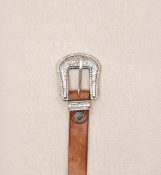 Riley Brown Leather Belt - Miss June Paris - 2