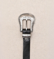 Cinturón de Cuero Montana Negro - Miss June Paris - 2