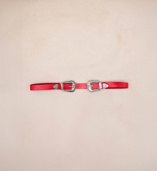 Cinturón de Cuero Montana Rojo - Miss June Paris - 3