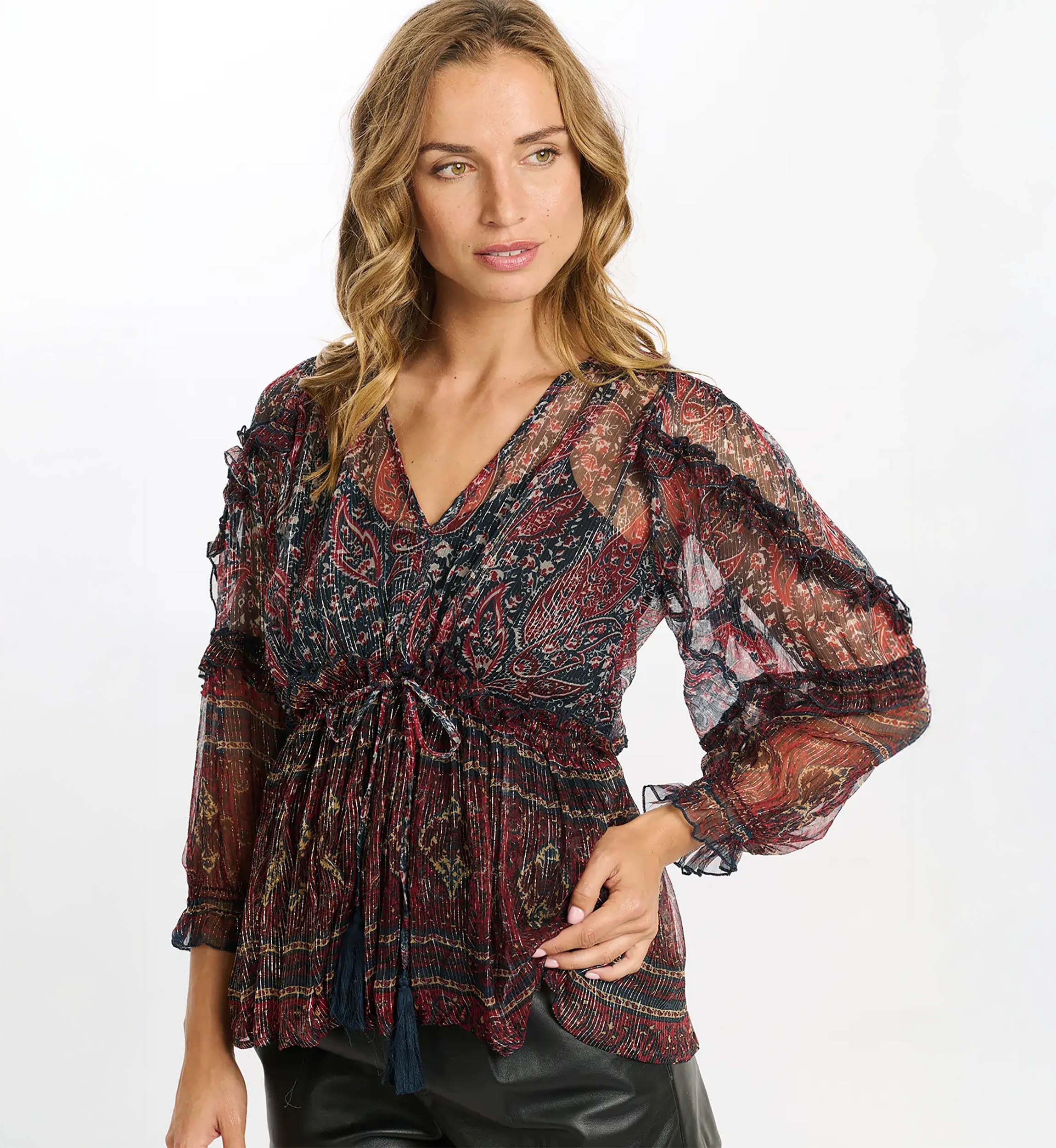 Miss June Paris — Blouse Johnny