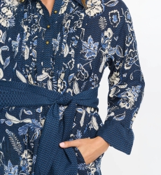 Miss June Paris — Vestido Flores Viola