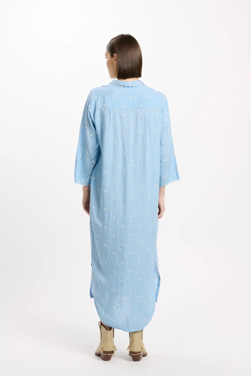Miss June Paris — Vestido Longo Ginna Azul