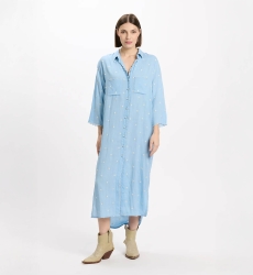 Miss June Paris — Vestido Longo Ginna Azul