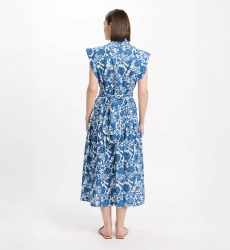Miss June Paris — Vestido Longo Tilda Azul