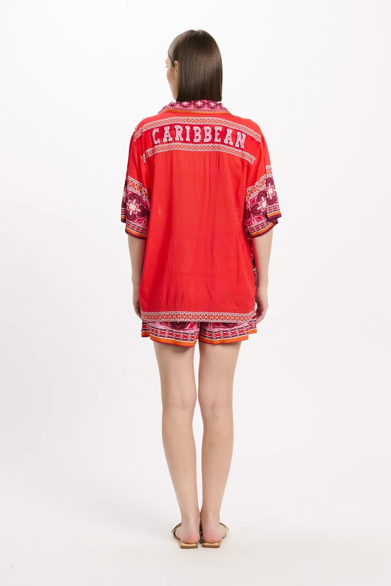 Miss June Paris — Blusa Reese Roja