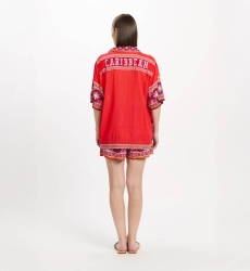 Miss June Paris — Blusa Reese Roja