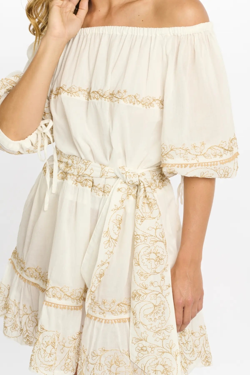 Miss June Paris — Vestido Corto Layla Bardot