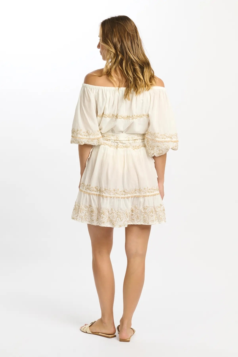 Miss June Paris — Vestido Corto Layla Bardot