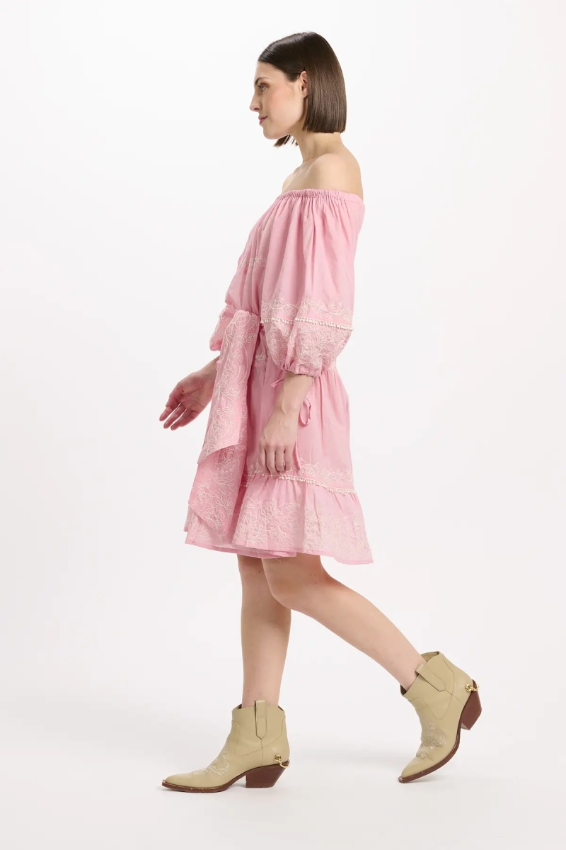Miss June Paris — Vestido Corto Layla Bardot