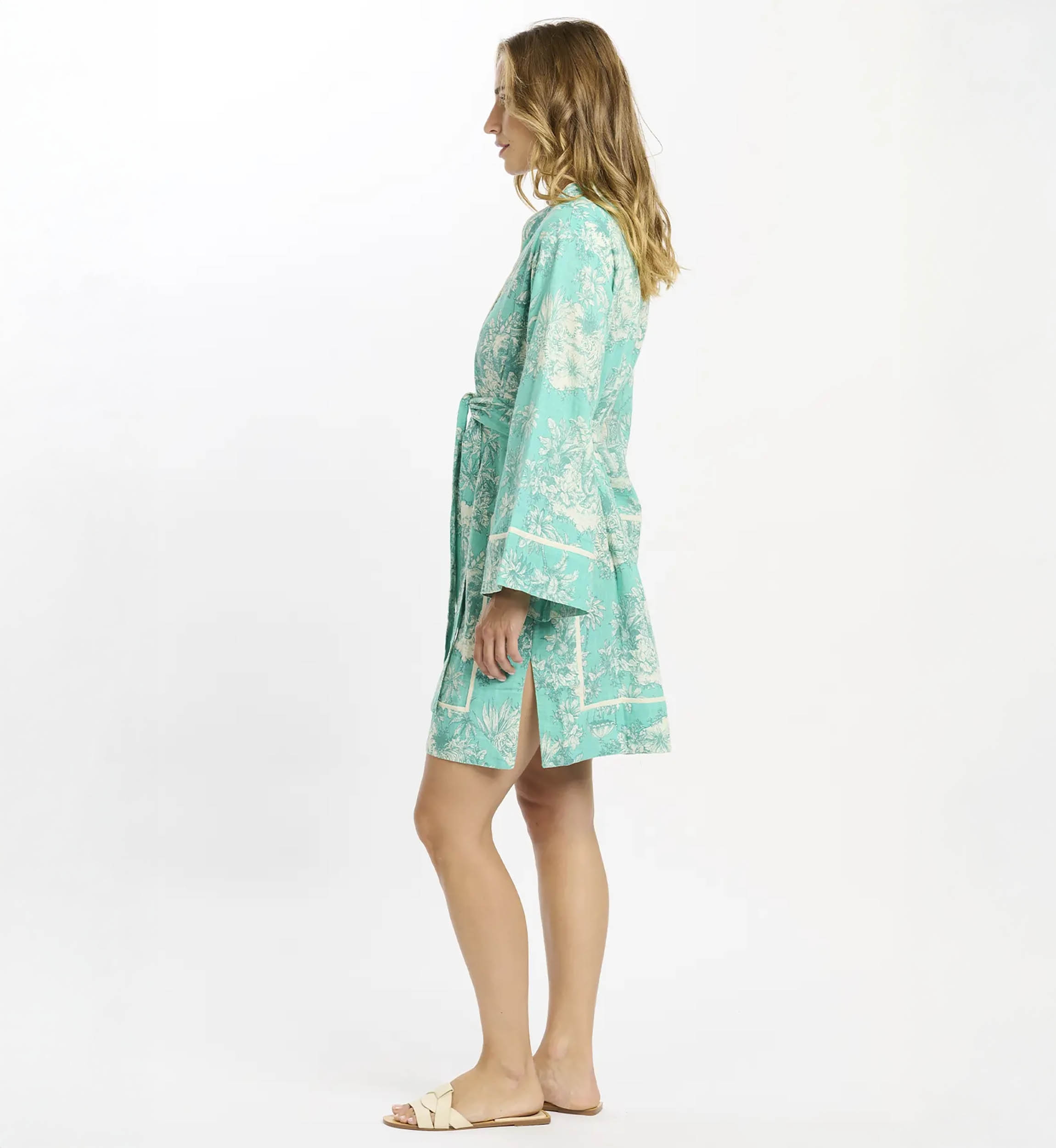 Miss June Paris — Vestido Curto Callistan Aqua