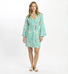 Miss June Paris — Vestido Curto Callistan Aqua