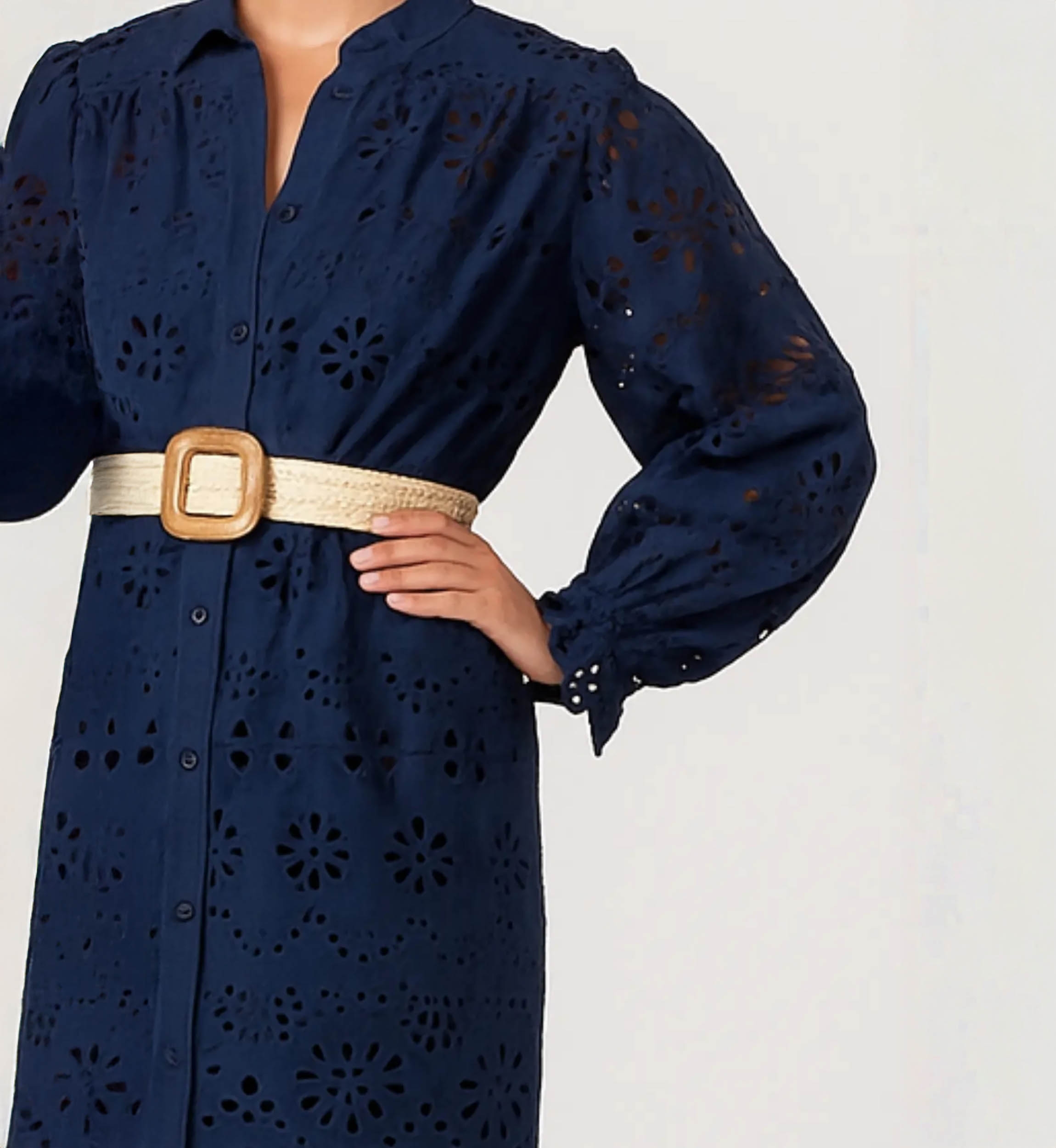 Miss June Paris — Vestido Curto Nao Marinho