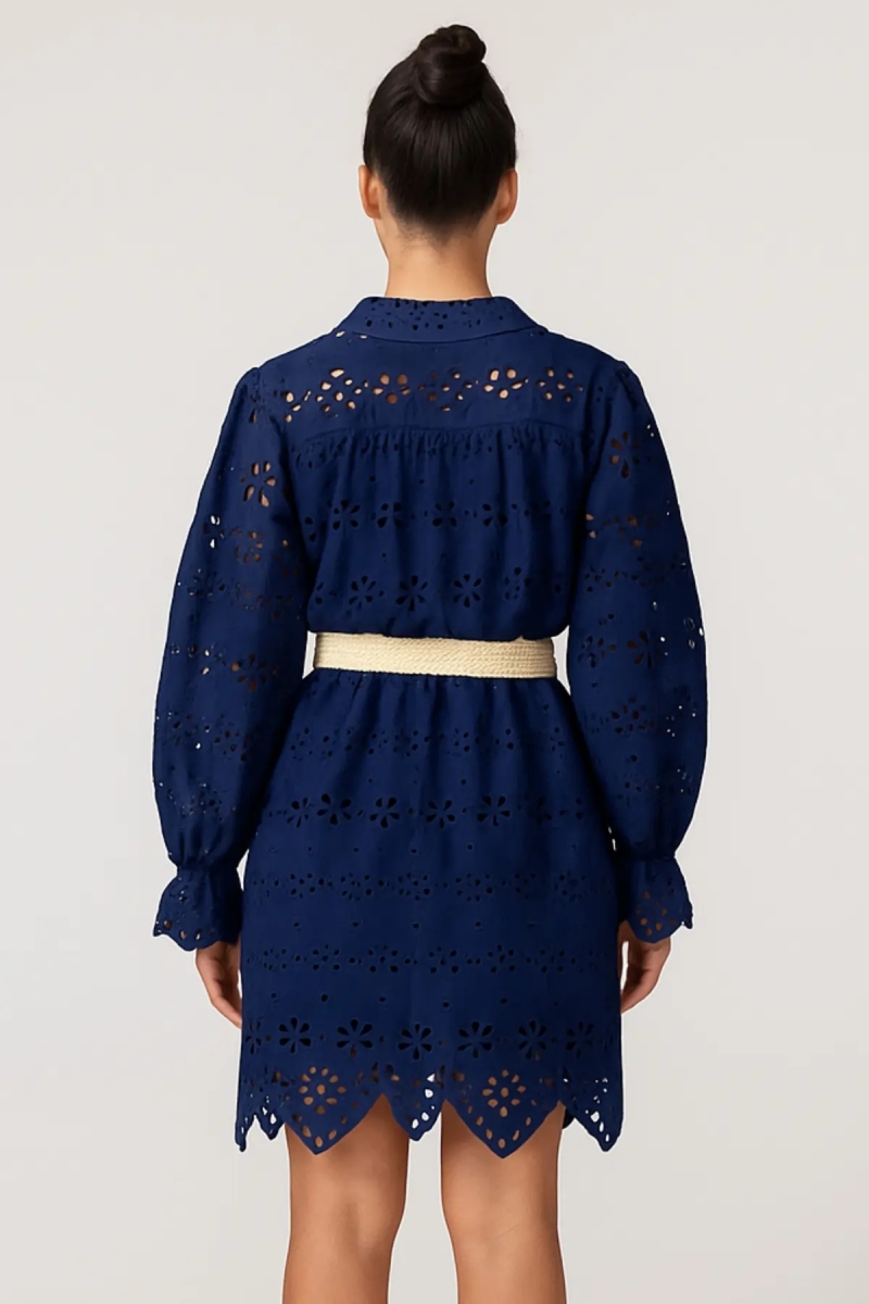 Miss June Paris — Vestido Curto Nao Marinho