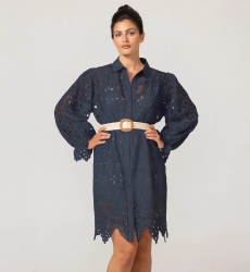 Miss June Paris — Vestido Curto Nao Marinho