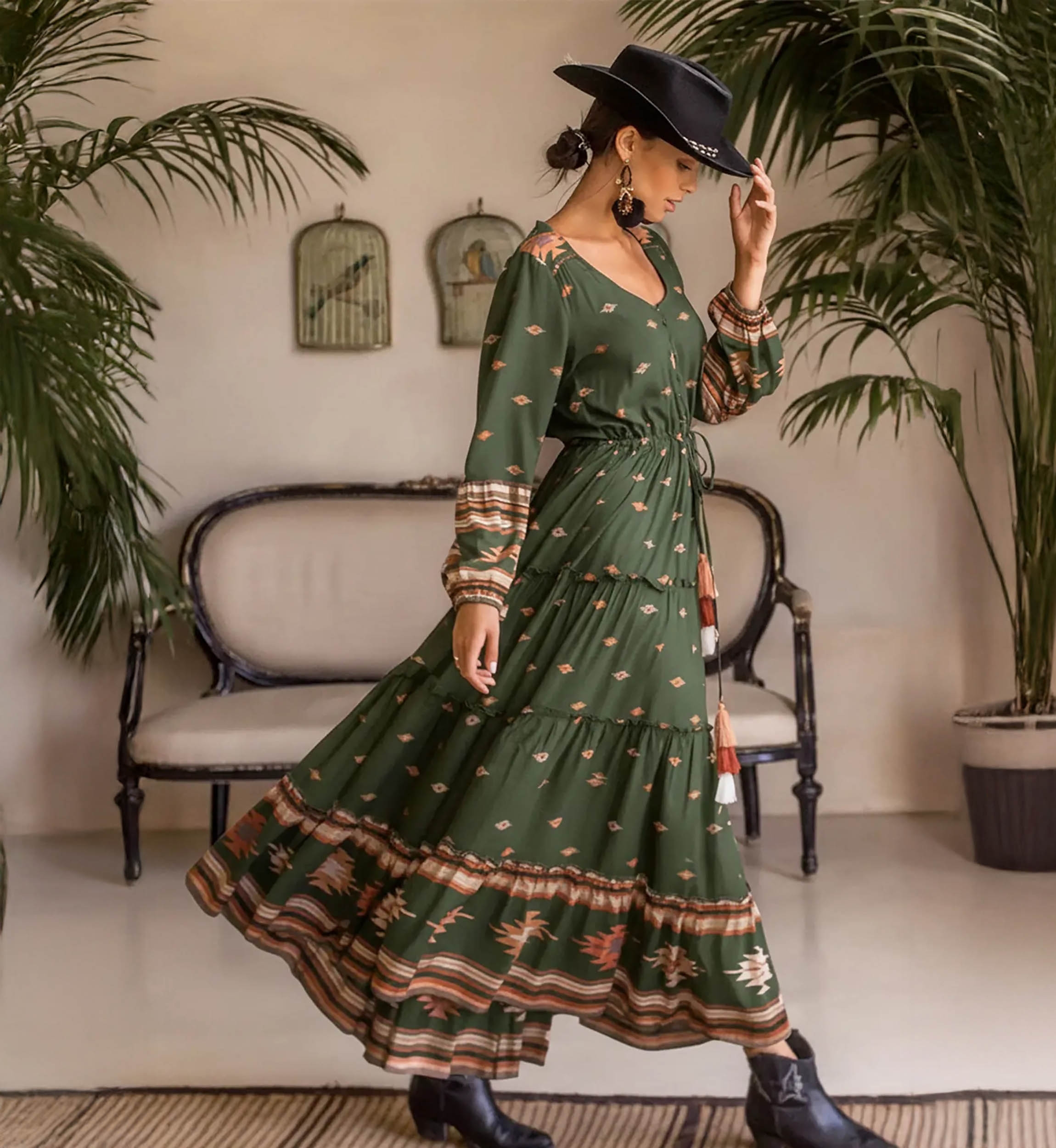 Miss June Paris — Vestido Longo Anatolia