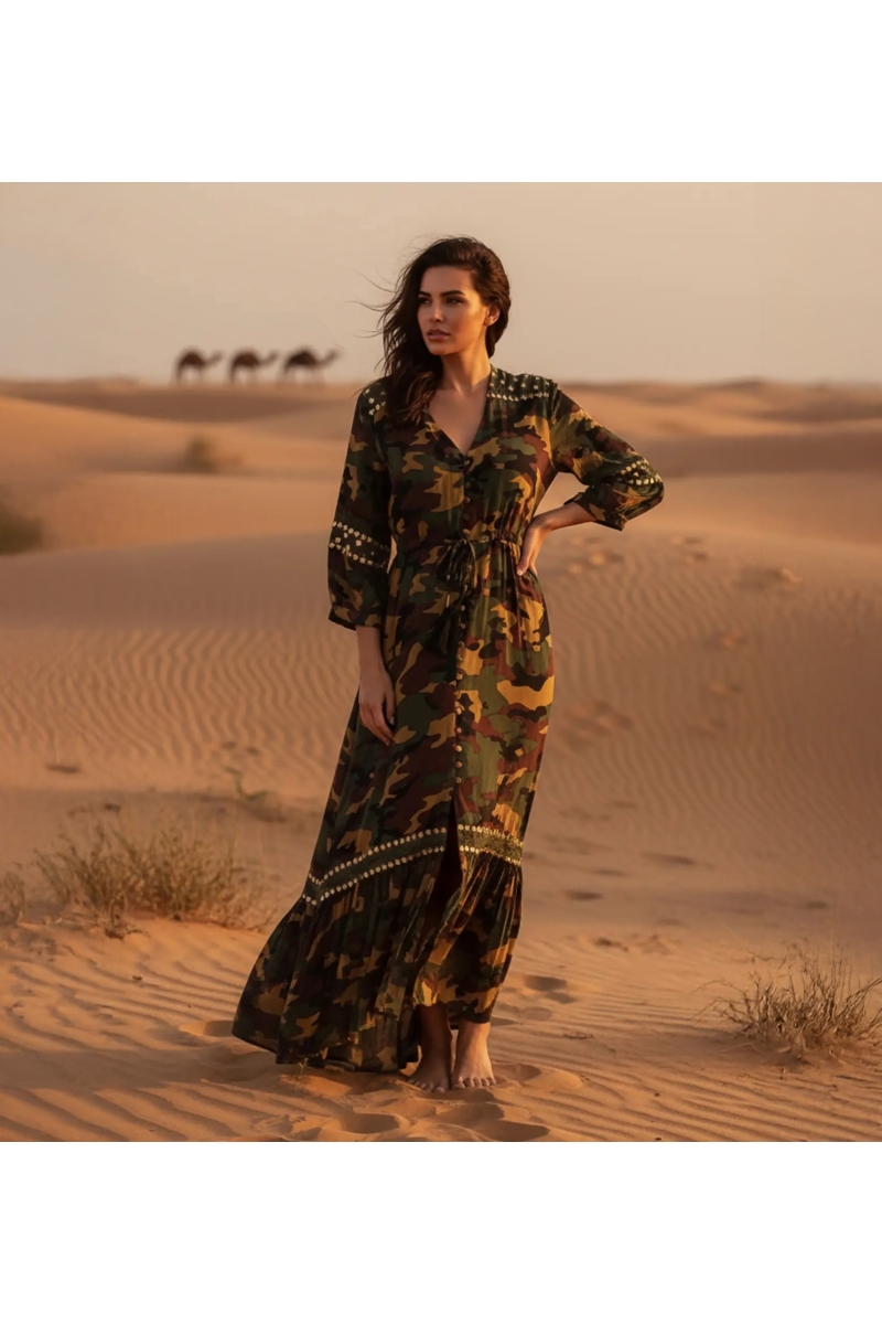 Miss June Paris — Vestido Longo Sahara