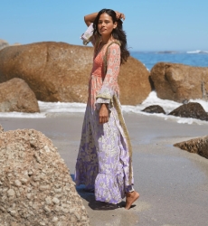 Miss June Paris — Long Kimono Shabby