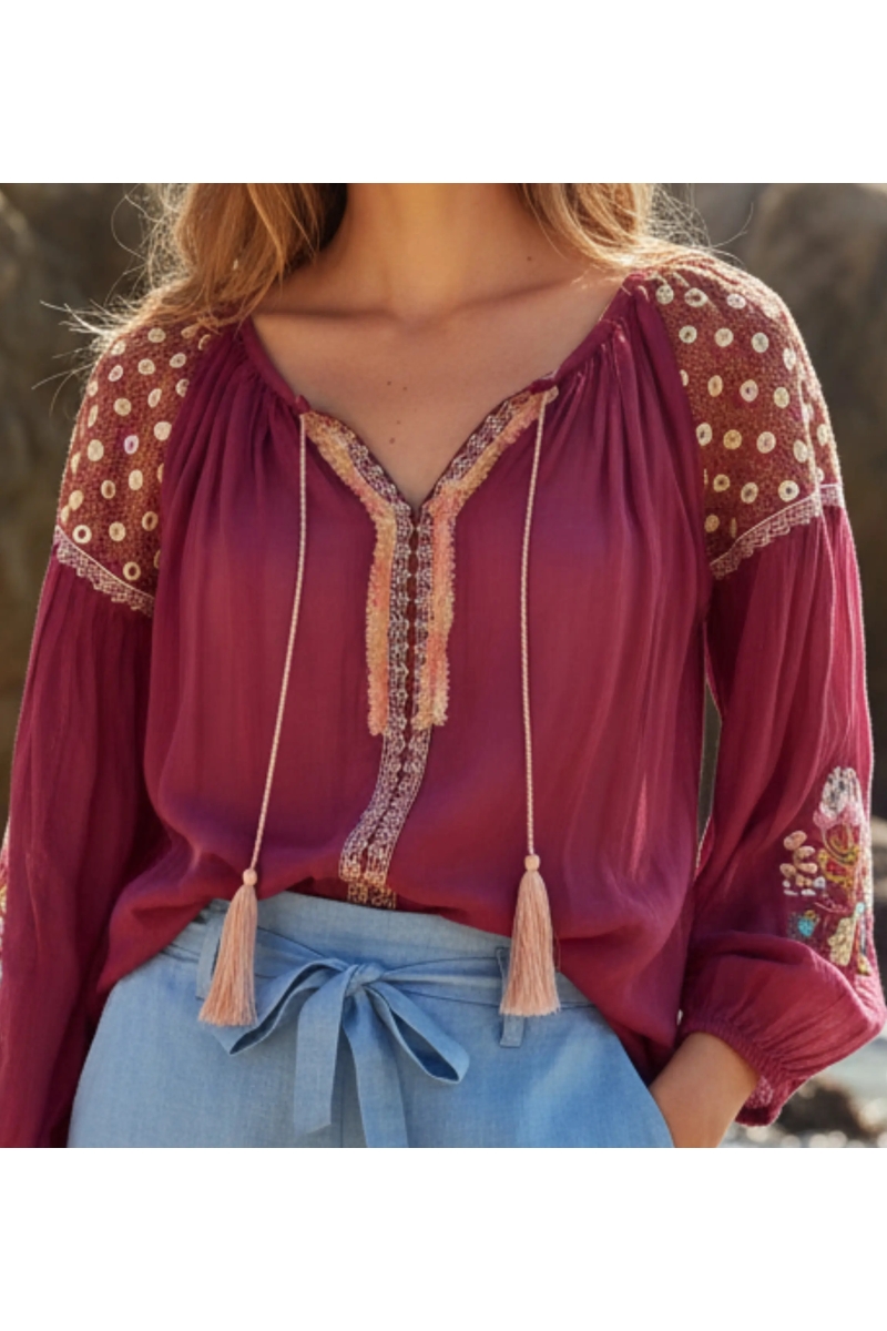 Miss June Paris — Blusa Russla