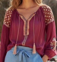 Miss June Paris — Blusa Russla
