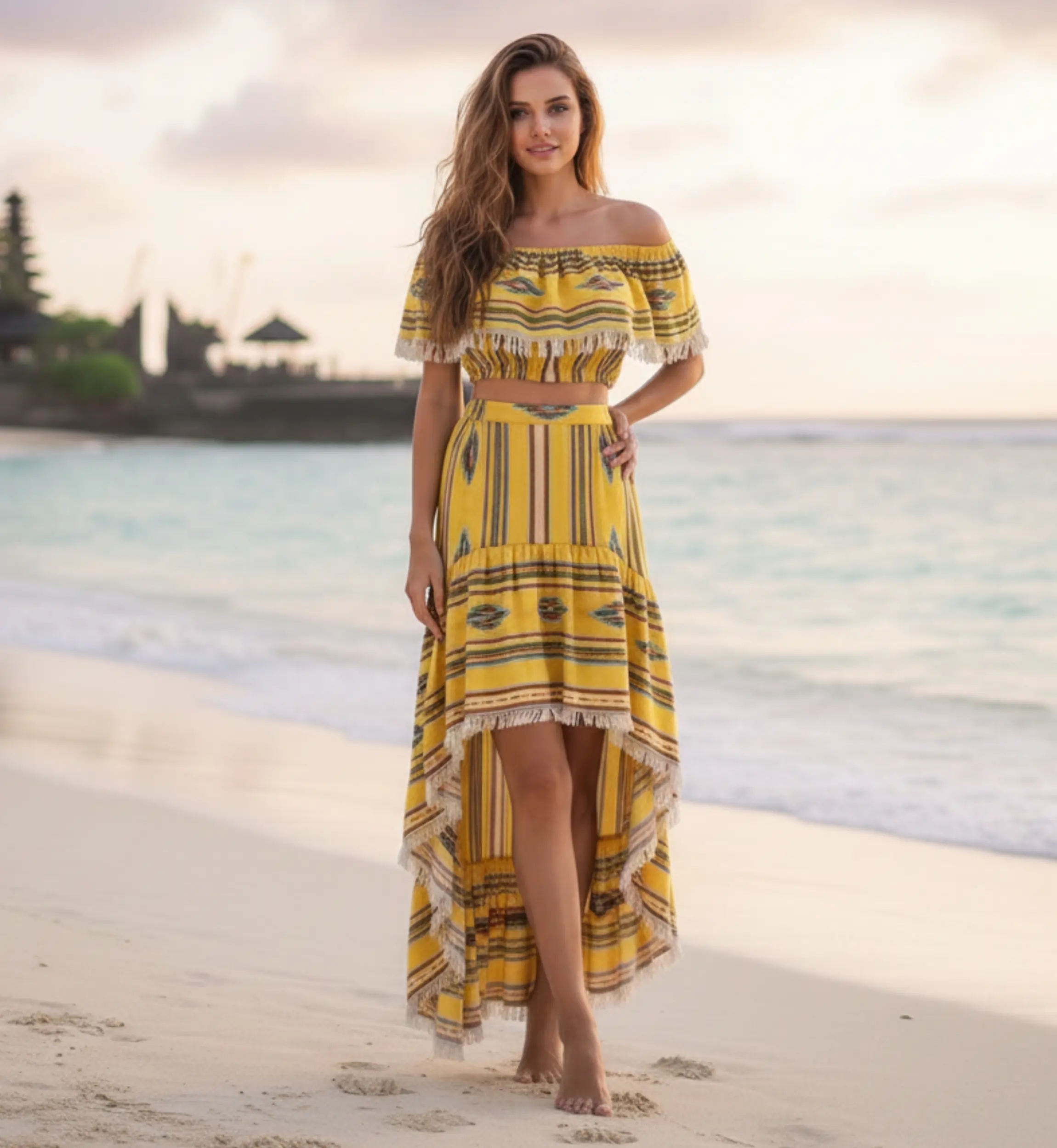 Miss June Paris — Saia Longa Yucatan